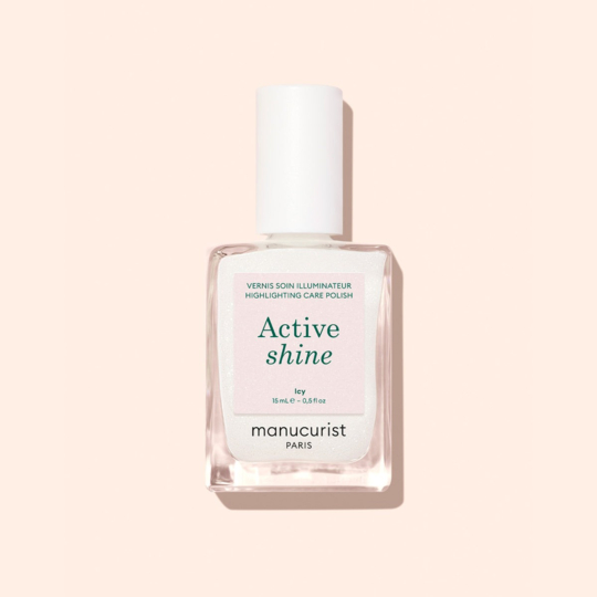 Manucurist Active™ Shine Icy 15 ml – vernis soin effet highlighter givré