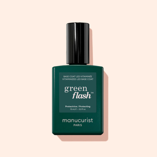 Manucurist Base Coat Vitaminée Green Flash™ 15 ml – base fortifiante semi-permanent