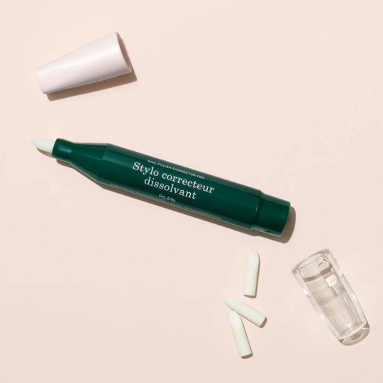 Manucurist Stylo correcteur dissolvant Green Flash avec 3 mines biseautées