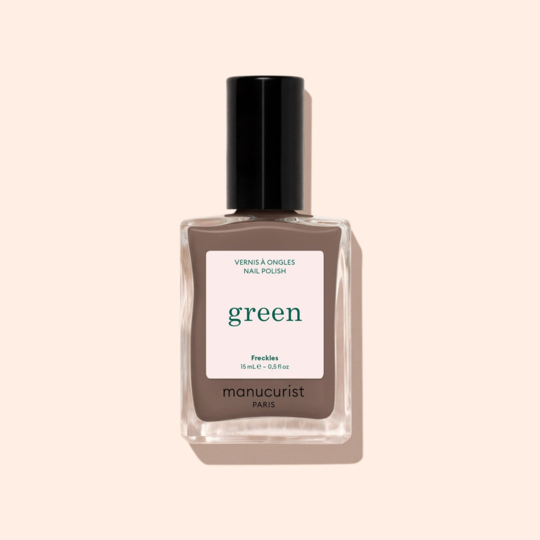 Manucurist Green™ Freckles 15 ml – vernis à ongles marron aux sous-tons froids