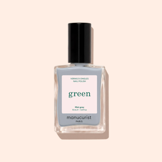 Manucurist Green™ Mist Grey 15 ml – vernis à ongles bleu aux sous-tons gris