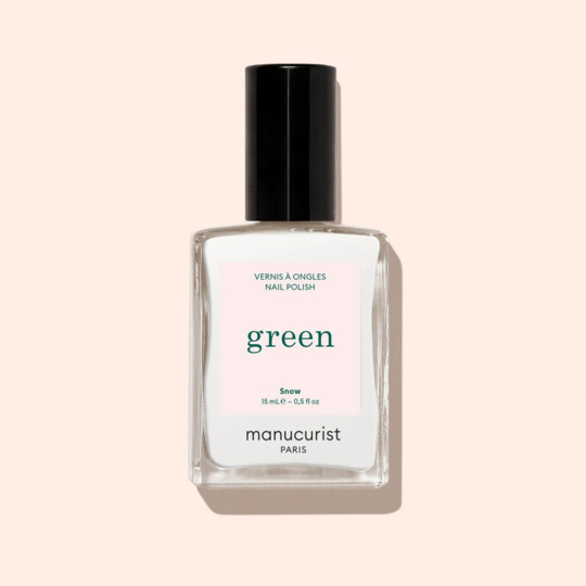 Manucurist Green™ Snow 15 ml – vernis à ongles blanc
