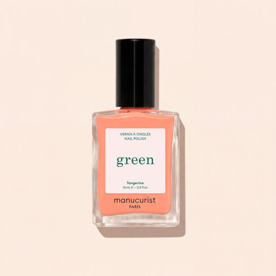 Manucurist Green™ Tangerine 15 ml – vernis à ongles orange clair néon