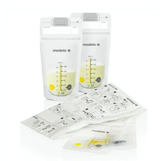 Medela Sachets de conservation pour lait maternel x25 — conservation hygiénique et sûre