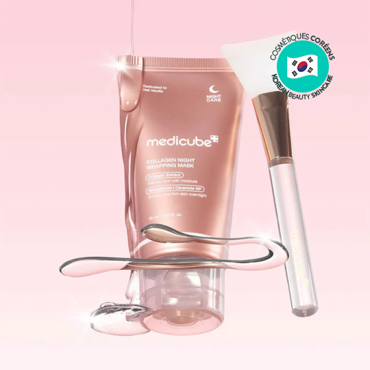 Medicube Collagen Night Wrapping Mask 75ml masque de nuit collagène effet glass skin