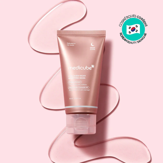 Medicube Collagen Night Wrapping Mask 75ml masque de nuit collagène effet glass skin