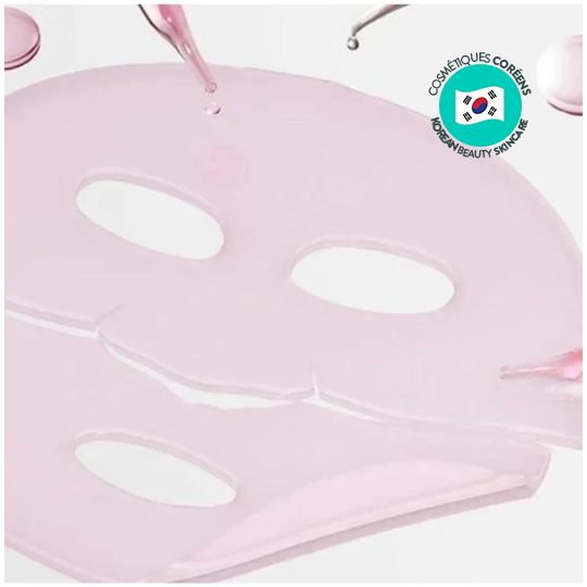 Medicube PDRN Pink Collagen Gel Mask x4 masques hydratants effet glass skin