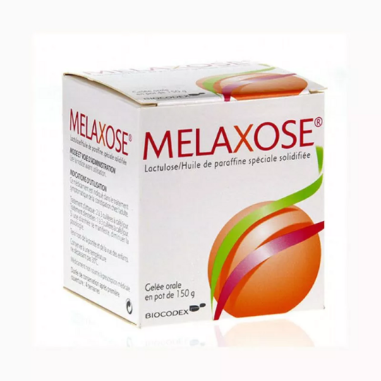 Melaxose Gelée Orale Constipation Adulte 150 g – Médicament laxatif osmotique et lubrifiant
