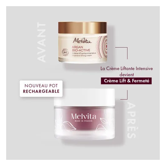 Melvita Argan Bio-Active Crème Lift & Fermeté Bio Rechargeable 50ml