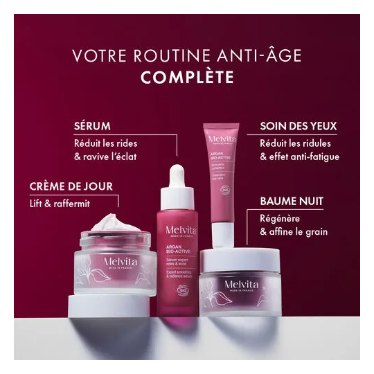 Melvita Argan Bio-Active Crème Lift & Fermeté Bio Rechargeable 50ml