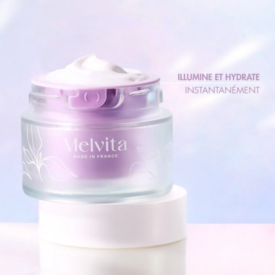 Melvita Nectar de Lumière crème éclat anti-taches 50 ml — soin visage bio unifiant