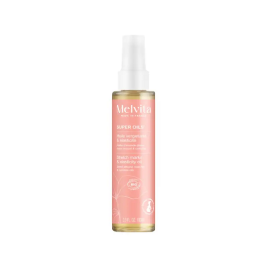 Melvita Super Oils huile vergetures et élasticité 100 ml — soin corps nourrissant bio