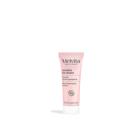 Melvita Crème Hydratante Repulpante Source de Roses Bio 15ml