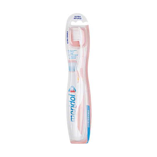 Meridol Brosse à dents chirurgicale ultra souple 1 pièce – brosse à dents soin gencives