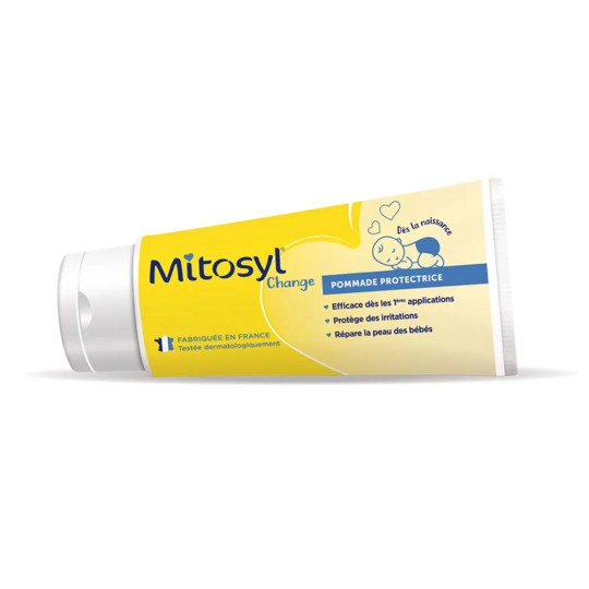 Mitosyl Change pommade protectrice 65 g – Soin anti-rougeurs du siège, protection & apaisement quotidien bébé