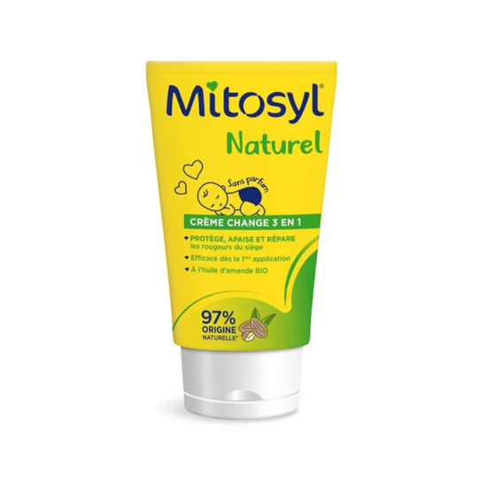 Mitosyl Crème Change 3en1 A l'Huile d'Amande Bio 70 ml