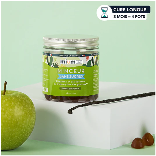 Mium Lab Détox Sans Sucres 42 gummies drainage & bien-être