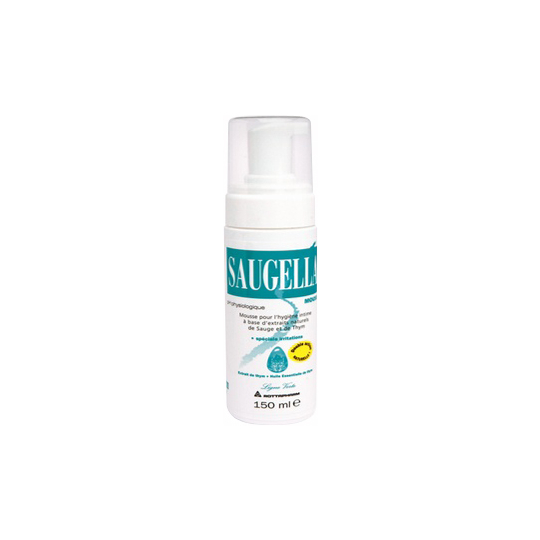 Saugella Mousse Antiseptique Irritations Vaginales - 150 ml