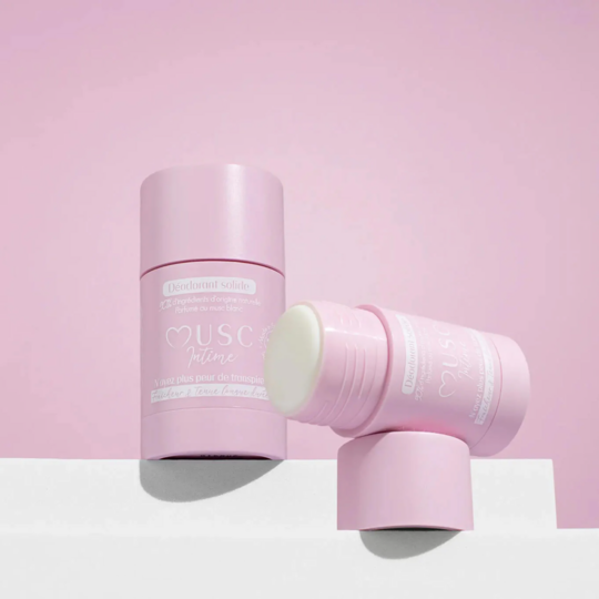 Musc Intime Déodorant Musc Blanc 50 g déodorant naturel longue durée