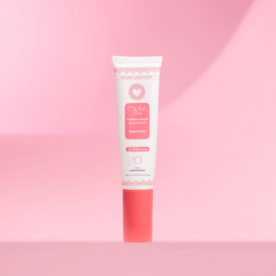 Musc Intime Gel parfumant Sweet Litchi 30 ml parfum intime femme fraîcheur et odeur durable