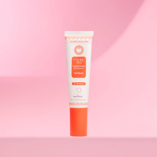 Musc Intime Gel parfumant Hot Peach 30 ml parfum intime femme pêche musc longue durée