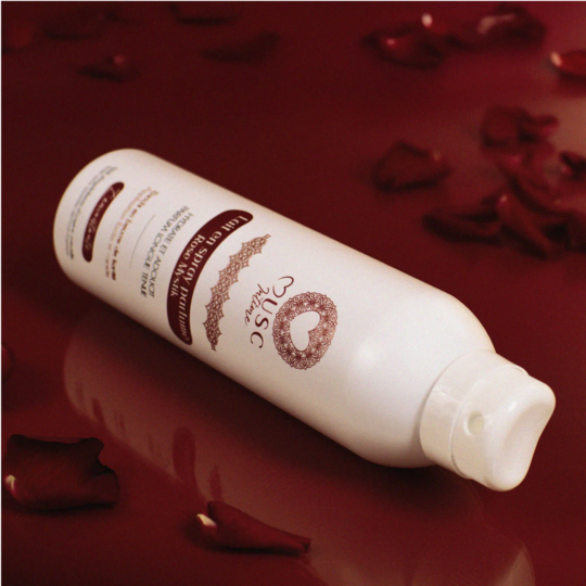 Musc Intime Lait en spray parfumé Rose Mystik 200 ml hydratant corps parfum floral longue durée