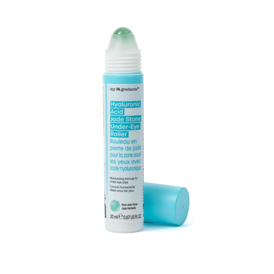 My In.gredients Roller Yeux Acide Hyaluronique Pierre de Jade 20 ml – Poches et ridules