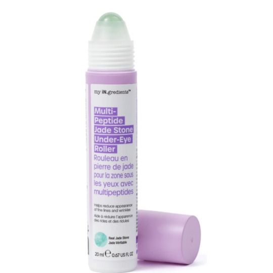 My In.gredients Roller Yeux Multi-Peptides Pierre de Jade 20 ml – Rides et fermeté