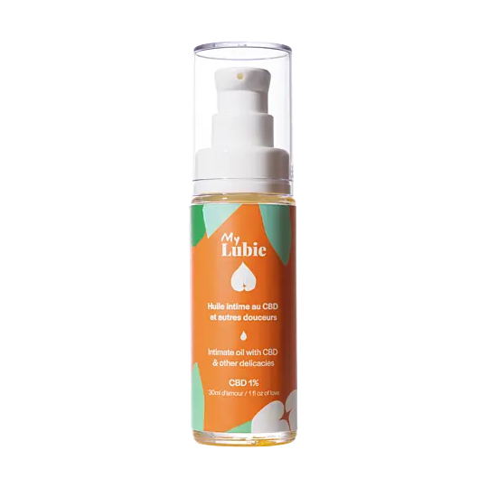 My Lubie huile intime au CBD 30ml – soin apaisant et stimulant