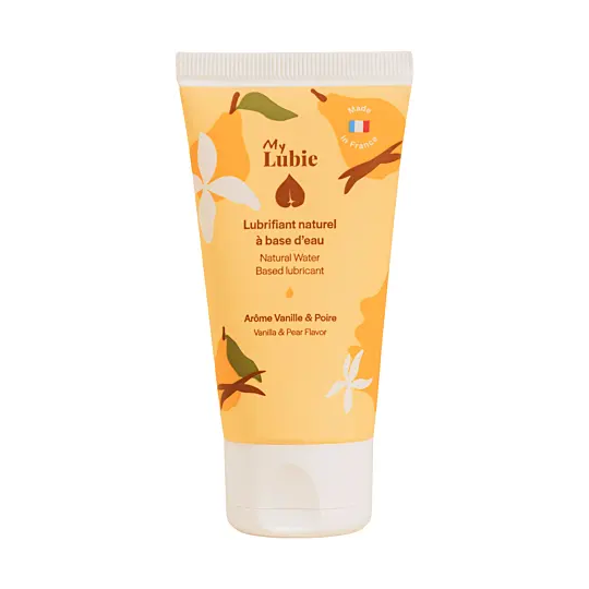 My Lubie lubrifiant naturel aromatisé vanille poire 50ml – soin intime gourmand