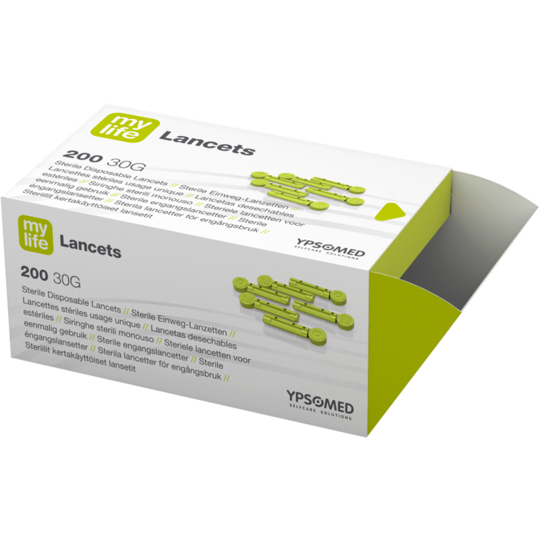 MYLIFE - Lancette Stérile  Multicolor 30G - 200 lancettes