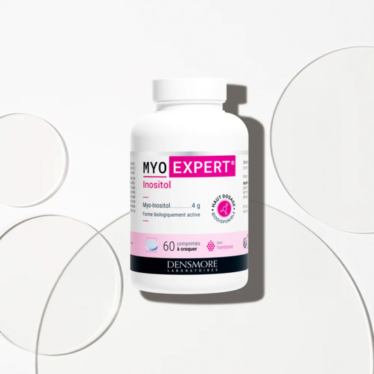 Myo Expert Inositol 60 comprimés à croquer – Complément alimentaire SOPK & équilibre hormonal