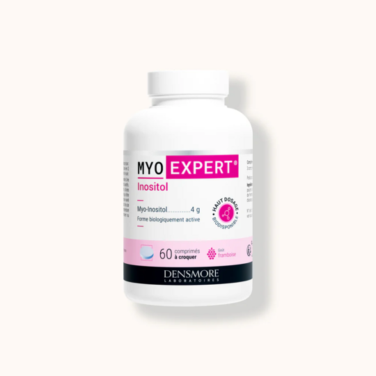 Myo Expert Inositol 60 comprimés à croquer – Complément alimentaire SOPK & équilibre hormonal