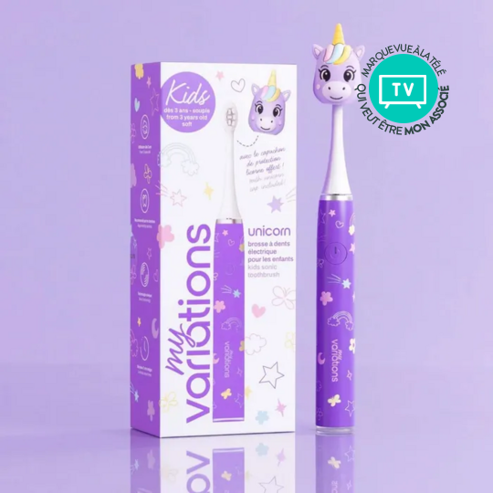 MyVariations Kids brosse à dents électrique licorne +3 ans — hygiène dentaire sonique