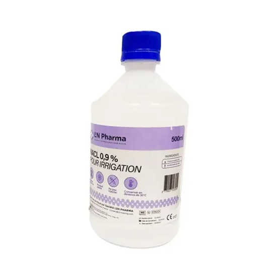 L2N Pharma Nacl 0,9% Sérum Physiologique 500ml