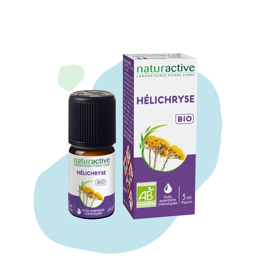 Naturactive Huile Essentielle Hélichryse italienne BIO 5 ml - Cicatrisante et anti-hématome