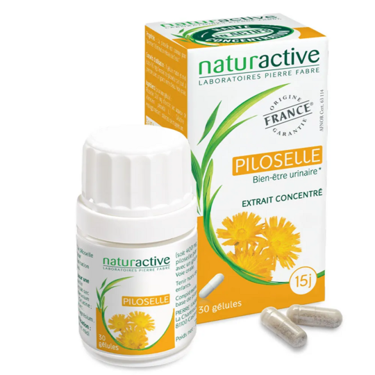 Naturactive Piloselle 30 gélules – complément bien-être urinaire et élimination rénale