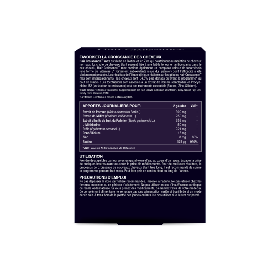 New Nordic Hair Croissance max 60 comprimés