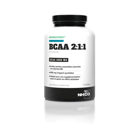 NHCO BCAA 2 1 1 4000 mg 90 comprimés