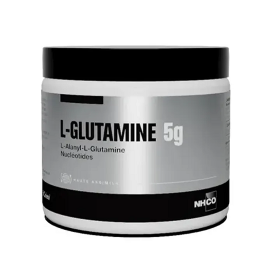 NHCO L-Glutamine 5 g poudre 195 g – Récupération musculaire, énergie cellulaire et confort digestif