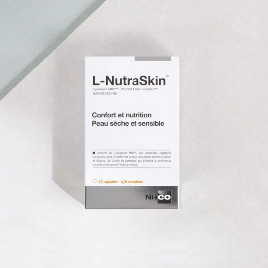 Nhco Nutrition L-NutraSkin 42 capsules – Nutrition cellulaire peau, collagène, éclat & protection cutanée