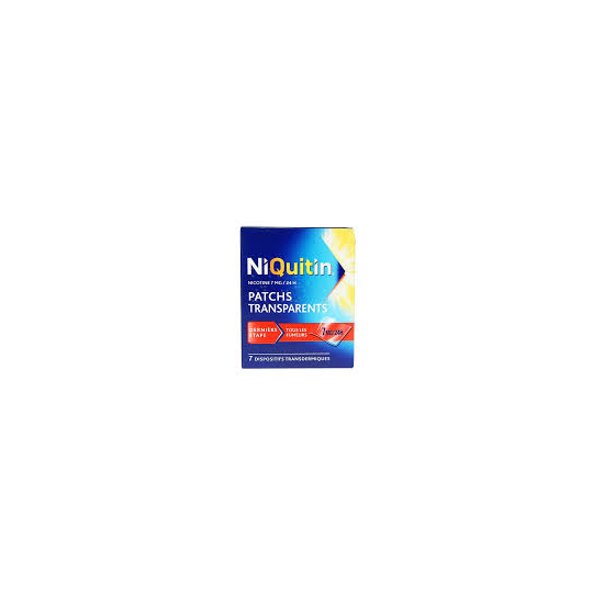 Niquitin Patch Nicotine 7 mg/24 h – Arrêt du tabac patch faible dosage