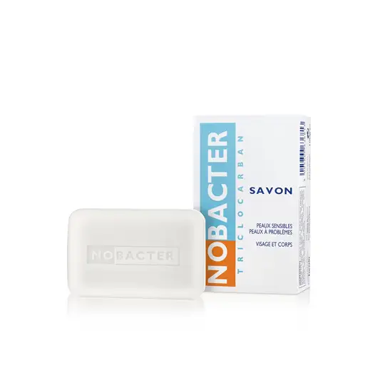 Nobacter Savon hypoallergénique pour peaux sensibles à problèmes 100g