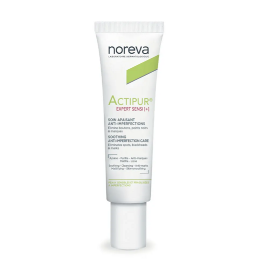 Noreva Actipur Expert Sensi[+] 30 ml soin apaisant anti-imperfections