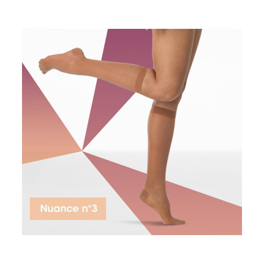 NUANCE - Chaussettes de Contention Normales N°3 C2 - Taille 1