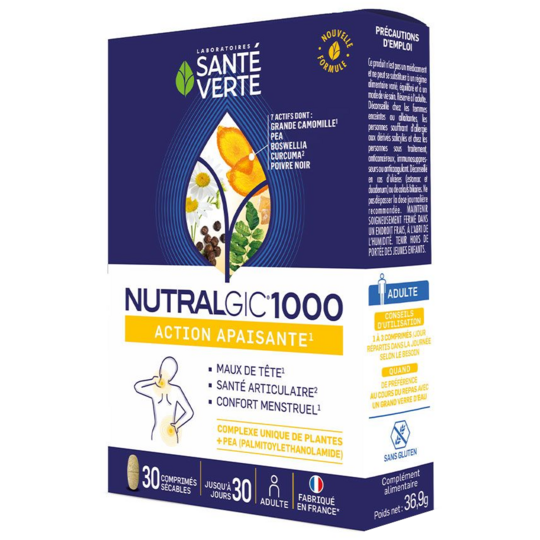 NUTRALGIC 1000 - 30 Comprimés Sécables
