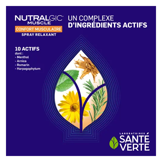 Santé Verte Nutralgic Muscle Confort Musculaire Spray Relaxant 100ml