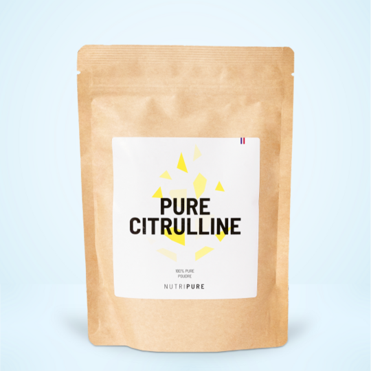 Nutripure L-citrulline 100 % pure 220 g— précurseur oxyde nitrique congestion musculaire