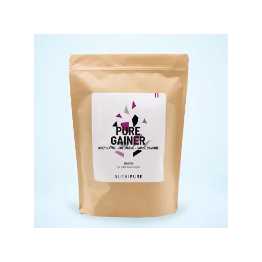 Nutripure Pure Gainer 1,2 kg — complément prise de masse musculaire sèche