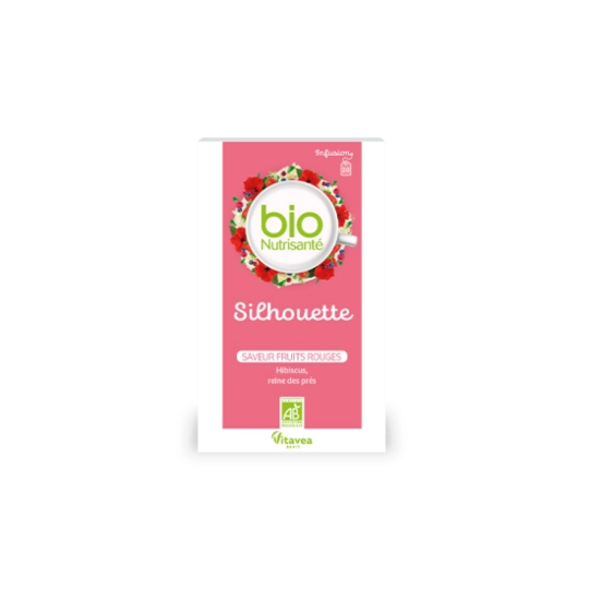 Bio Nutrisanté Infusion Silhouette Saveur Fruits Rouges 20 sachets